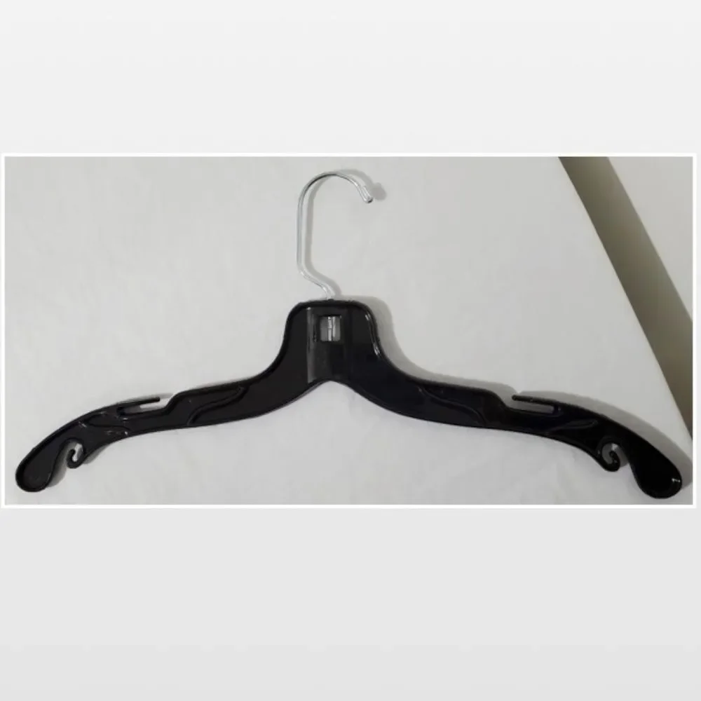 25 Commercial Hangers Adult Various Black Silver